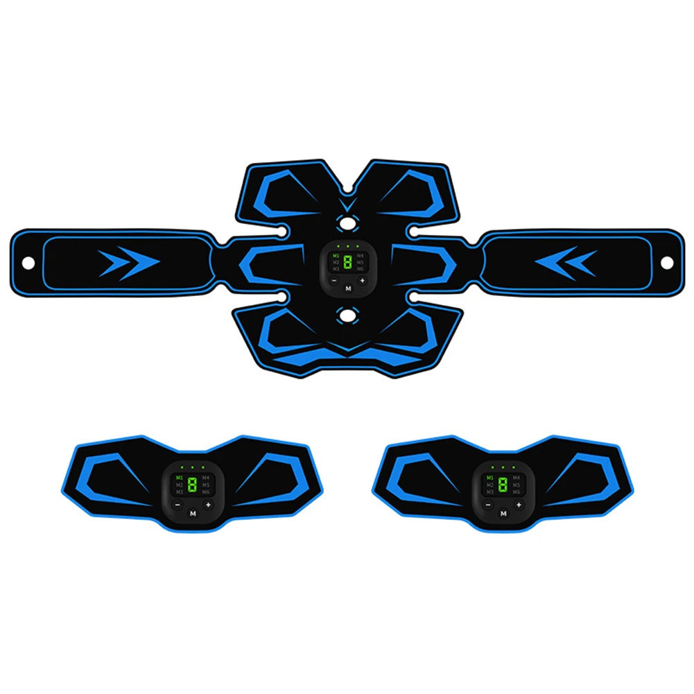 Ceinture amincissante à stimulation EMS avec écran LED