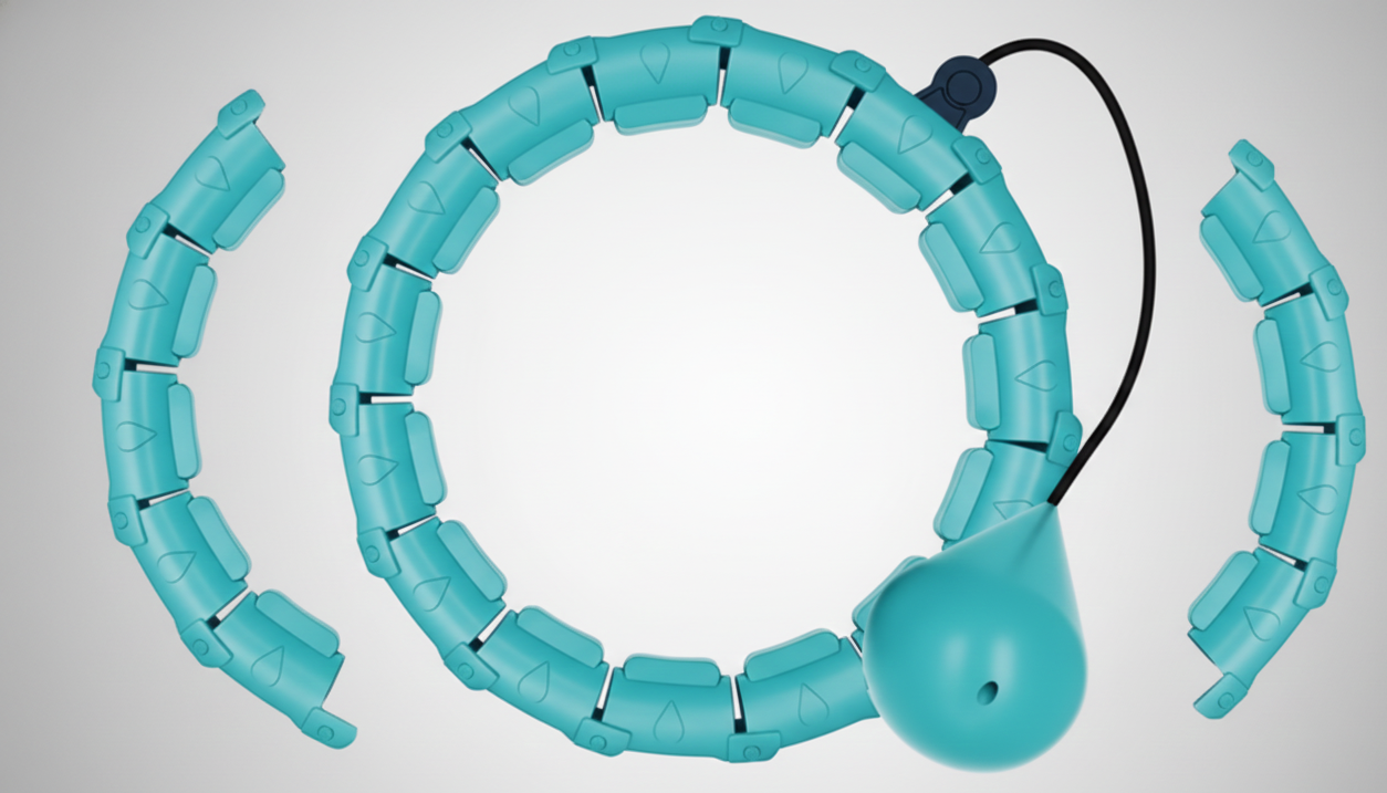 Cerceau de Fitness avec Poids pour S’entraîner à la Maison