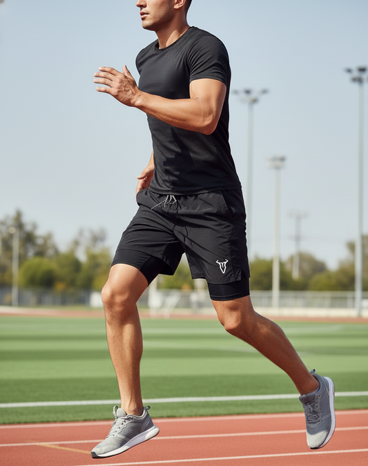 Short de Sport 2-en-1 Homme